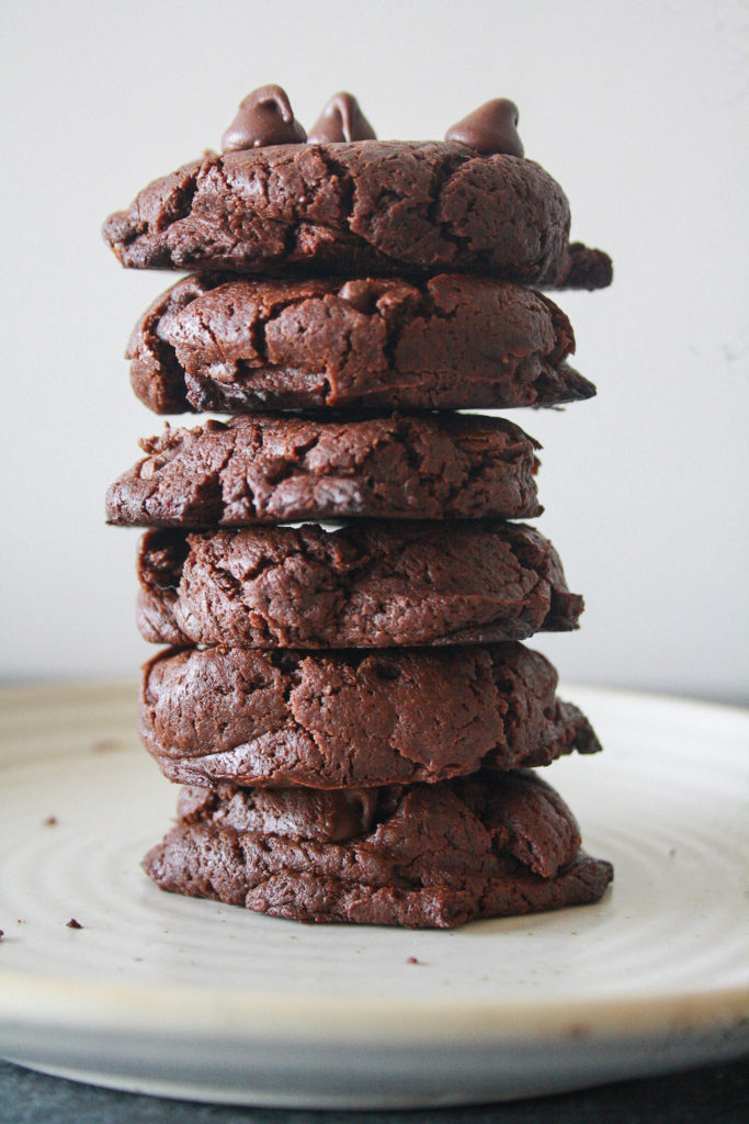 Double Chocolate Buckwheat Cookies