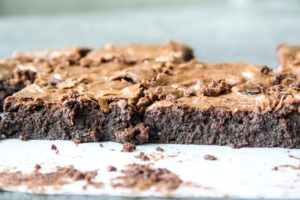 The best fudgy chocolate brownies!