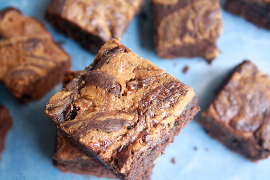 Peanut Butter & Jelly Brownies
