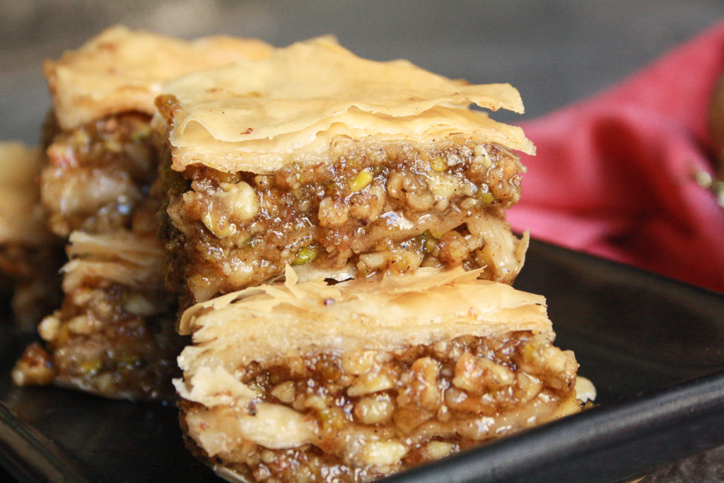 Spiced Hazelnut Baklava (Eggless) – The Desserted Girl