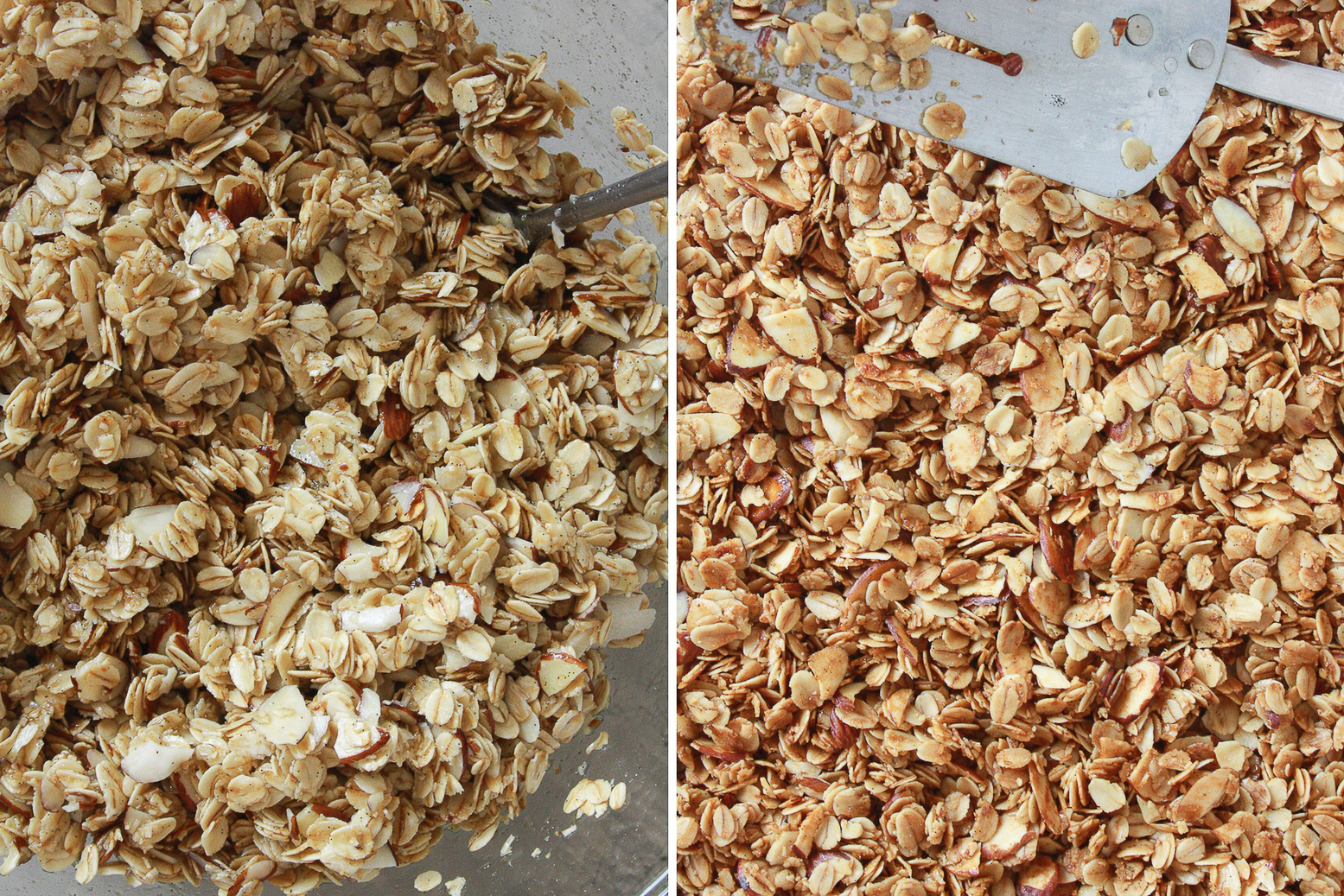 This super easy, flavour-packed, crunchy granola makes the best healthy snack!