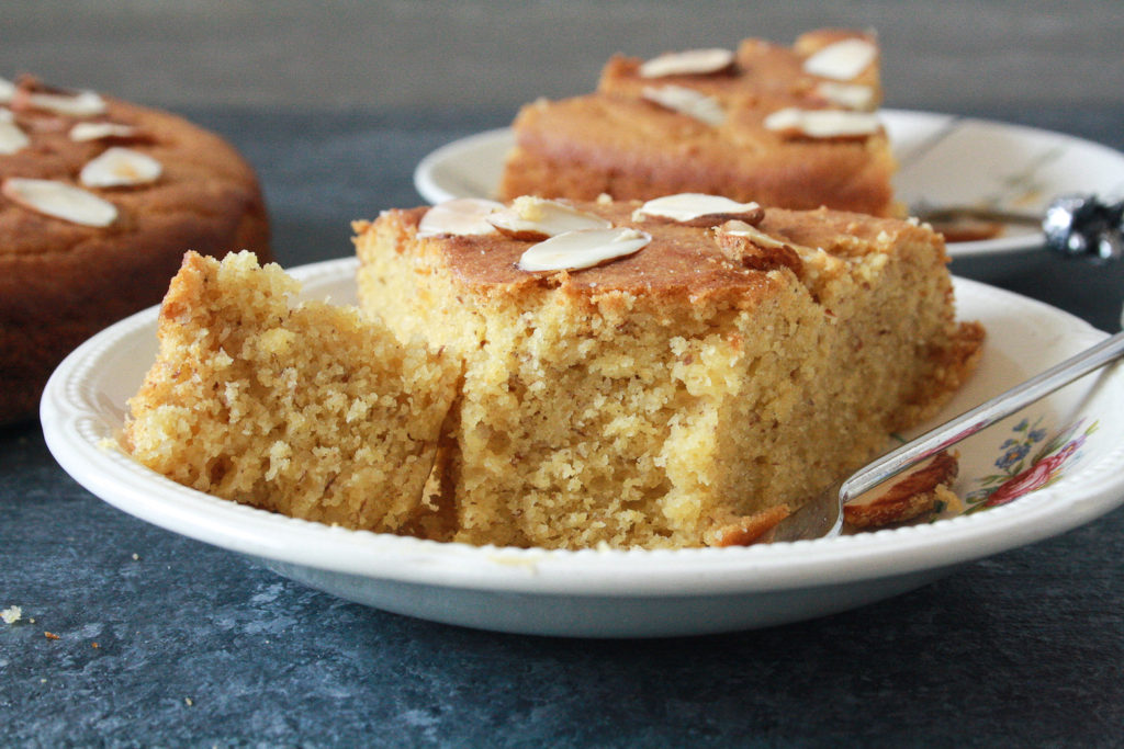 Almond Cornmeal Cake – The Desserted Girl