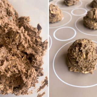 Soft and chewy gluten-free, eggless buckwheat cookies