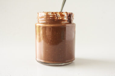 Healthier, homemade Nutella!
