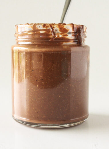 Healthier, homemade Nutella!