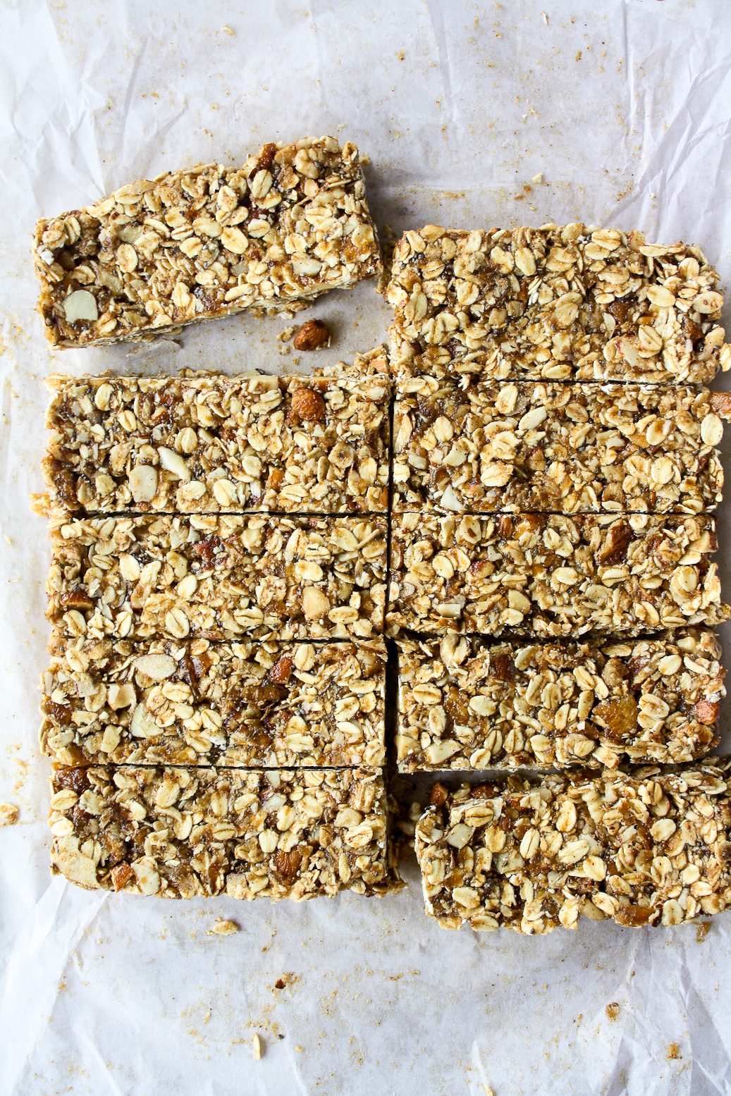 Versatile nutty, healthy granola bars!