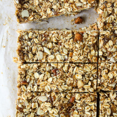 Versatile nutty, healthy granola bars!