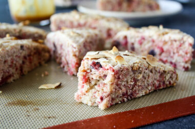 Buttery scones with boozy fruit mince
