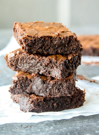 The best fudgy chocolate brownies!