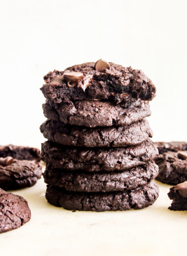 Rich, fudgy cookies with Dutch cocoa and chocolate chips!