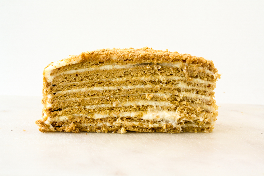 Medovik Tort (Russian Honey Cake) – Baking Like a Chef