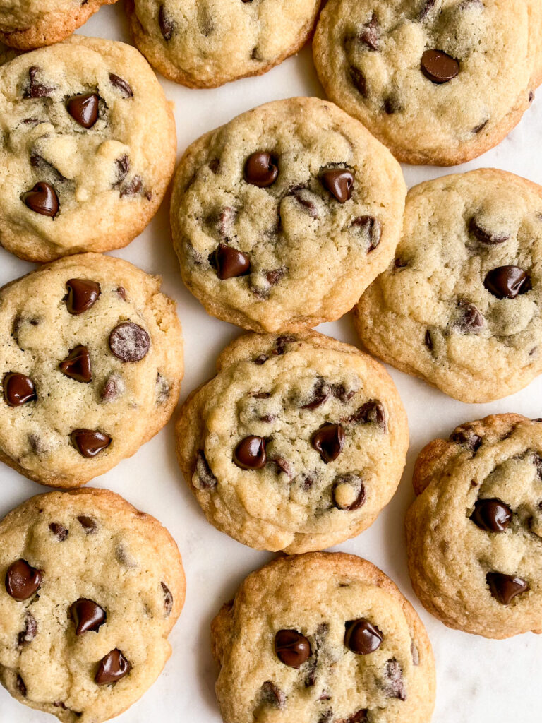 Classic chocolate chip cookies with crispy edges and chewy centers