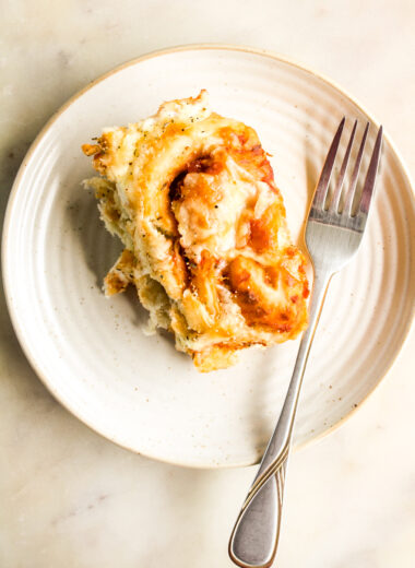 Soft, cheesy bread rolls with pizza sauce and mozzarella