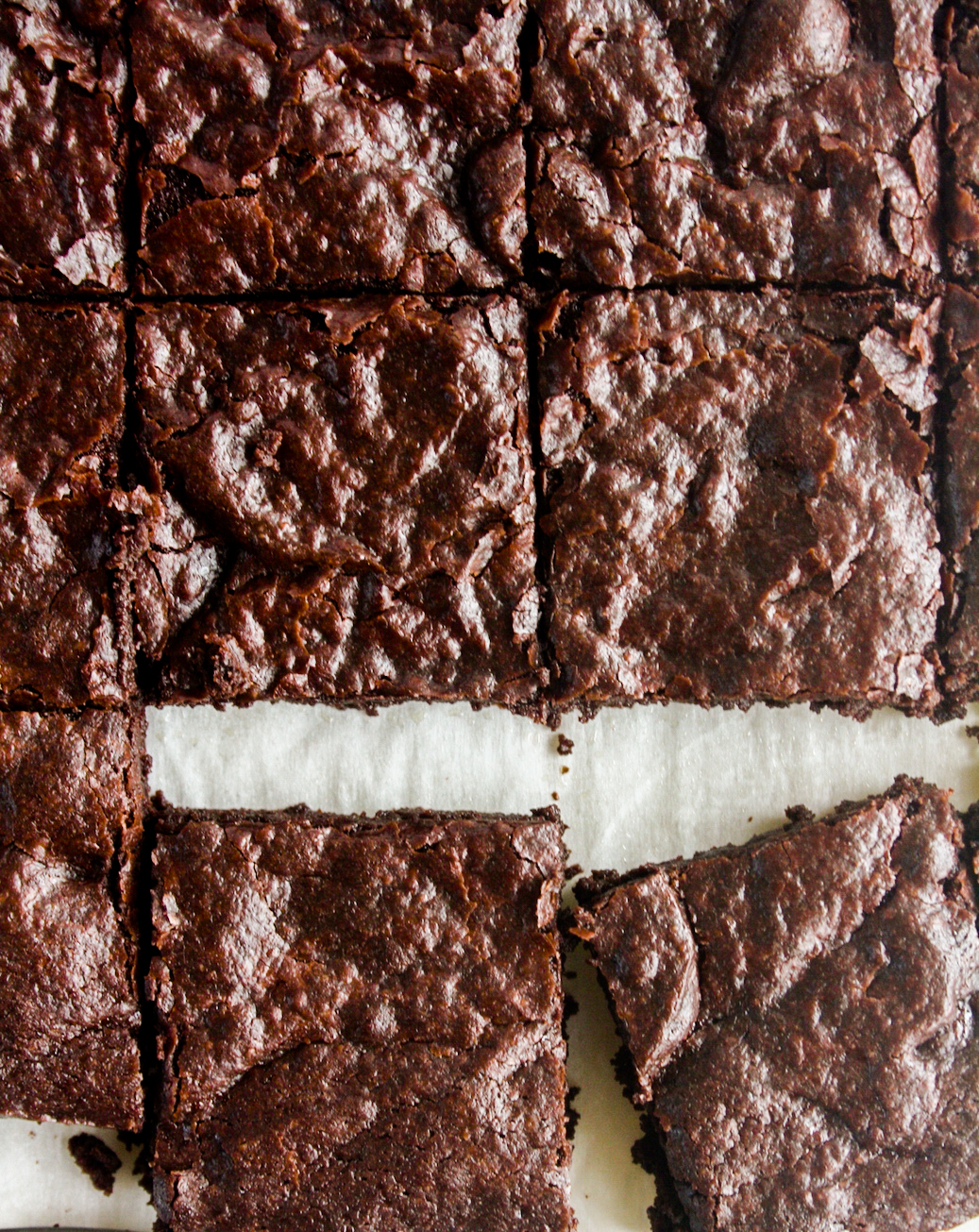 Fudgy eggless brownies