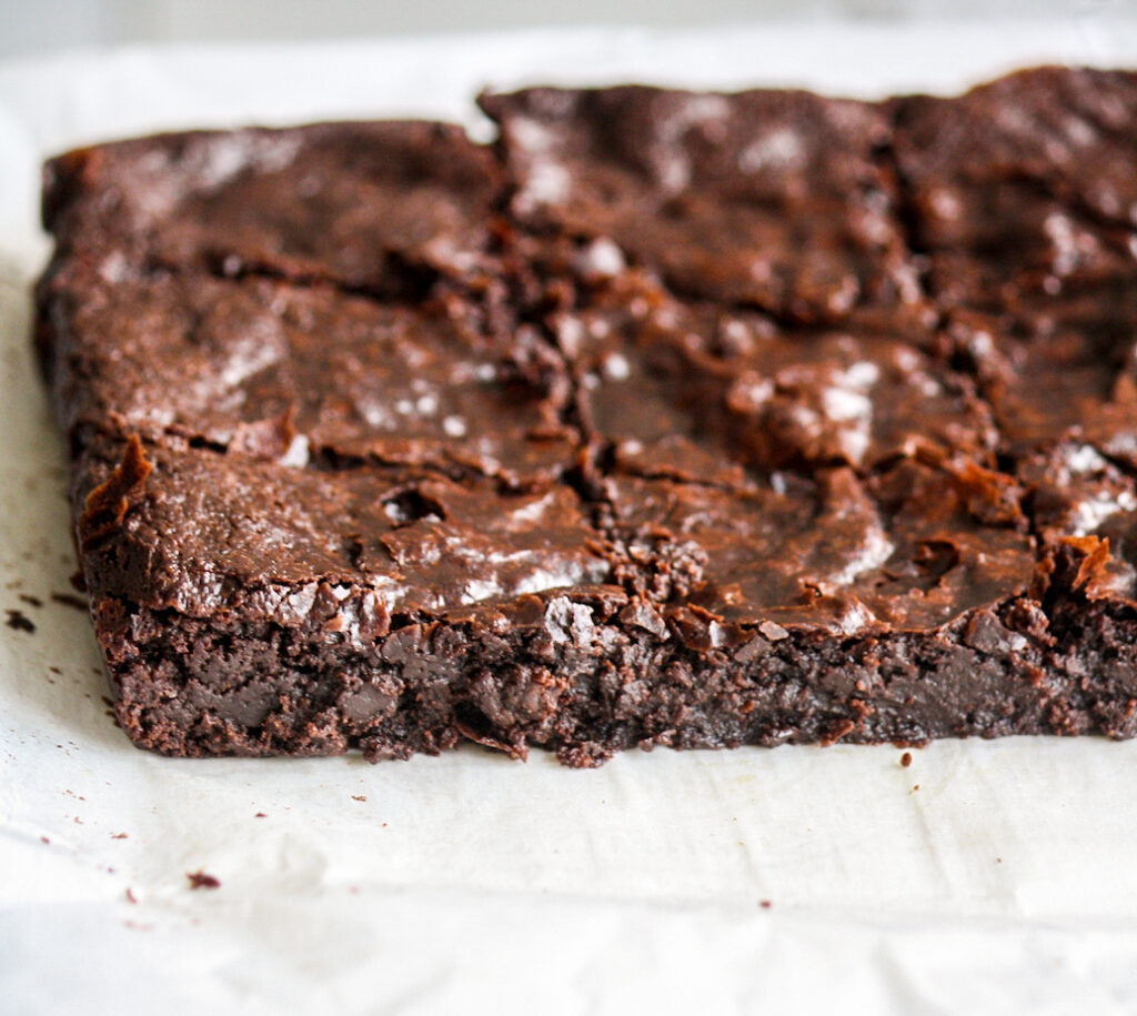 Fudgy Eggless Brownies