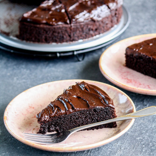 Chocolate Beetroot Cake with Chocolate Ganache - A Baking Journey