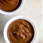 Decadent, silky, unbelievably easy dark chocolate pudding!