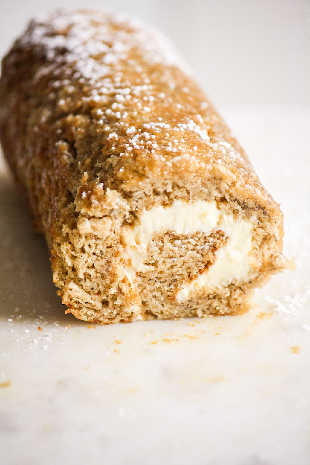 Cream Cheese Roll Cake - Kitchen Cookbook